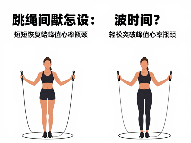 跳绳间歇怎么设?缩短恢复时间,轻松突破峰值心率瓶颈