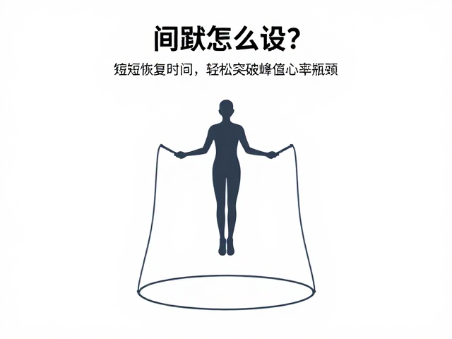 跳绳间歇怎么设?缩短恢复时间,轻松突破峰值心率瓶颈