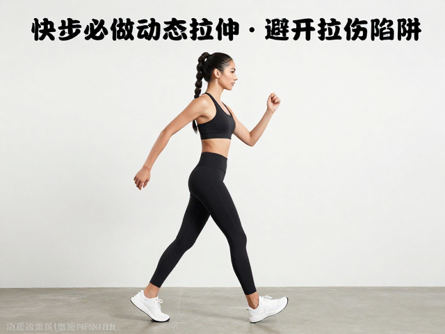 快走前必做动态拉伸,避开拉伤陷阱,有氧更高效