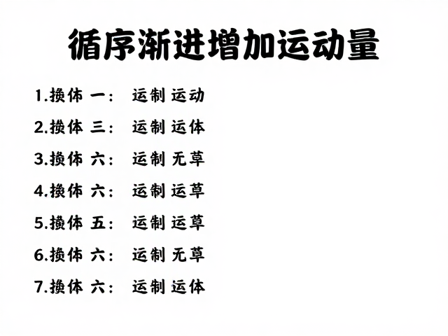 团课运动人群休整肌体,循序渐进增加运动量指南