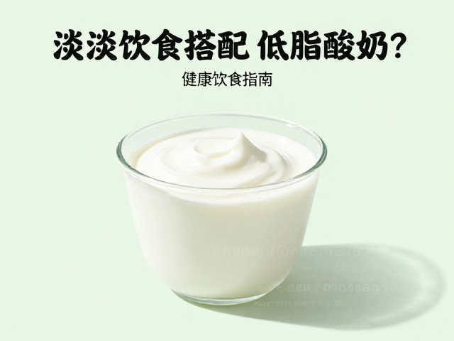 清淡进食搭配低脂酸奶，如何稳定血糖？健康饮食指南