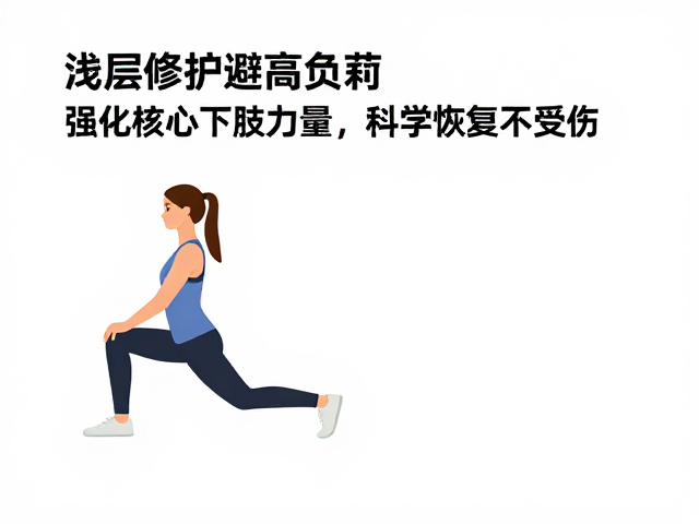浅层修护避高负荷，强化核心下肢力量，科学恢复不受伤