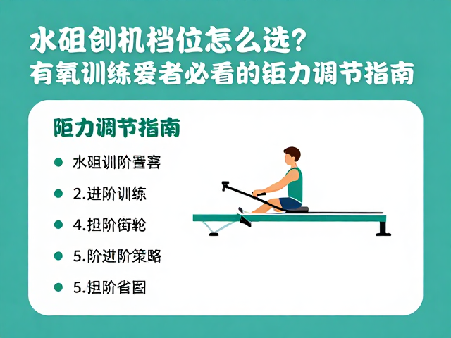 水阻划船机档位怎么选？有氧训练爱好者必看的阻力调节指南