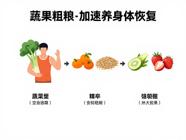 康复有氧课程,蔬果粗粮,安稳调养加速身体恢复
