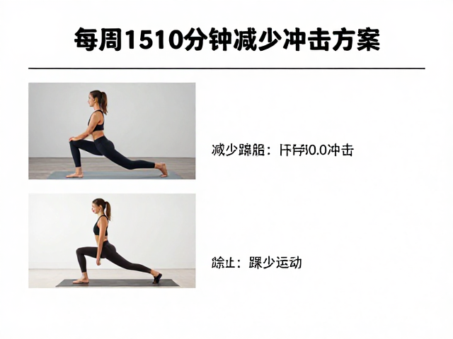 低损减脂,每周150分钟减少踝关节冲击的运动方案