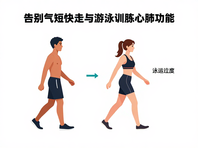 告别气短!快走与泳池训练双效提升心肺功能