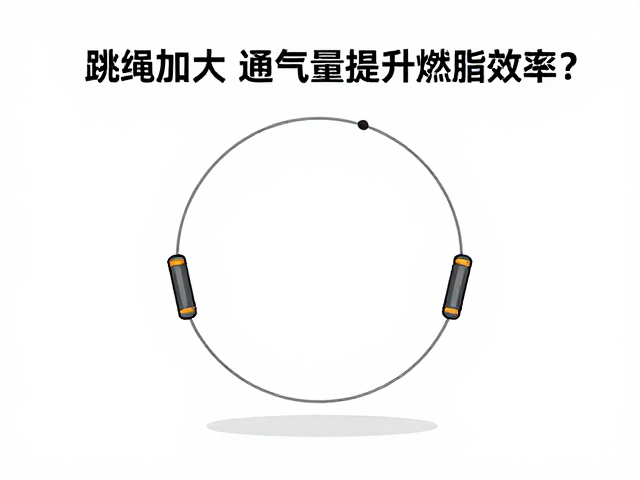 跳绳有氧入门，如何加大通气量提升燃脂效率？
