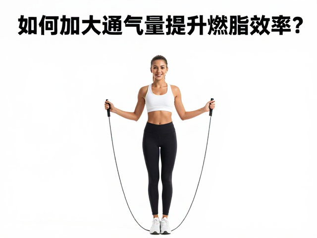 跳绳有氧入门，如何加大通气量提升燃脂效率？