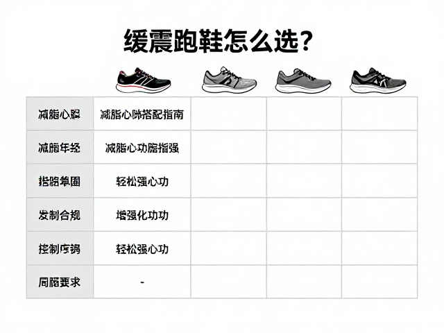 缓震跑鞋怎么选？减脂心肺计划搭配指南，轻松增强心功