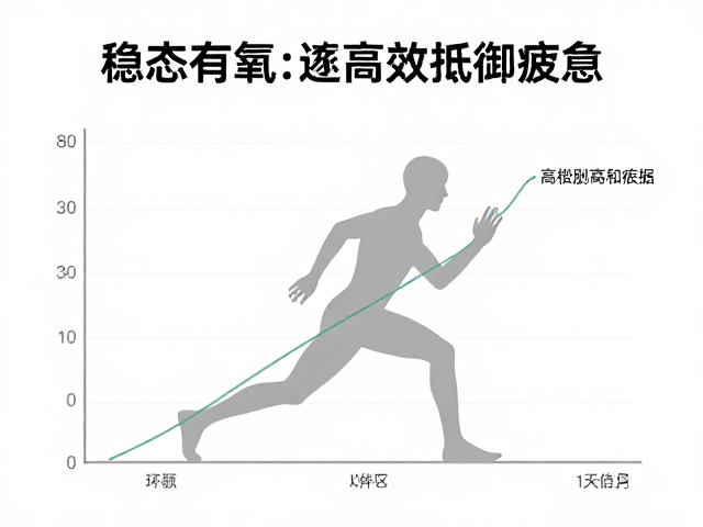 稳态有氧，避免强度过快增加，高效抵御疲惫