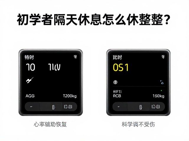 初学者隔天休息怎么休整?心率监测辅助恢复,科学调理不受伤