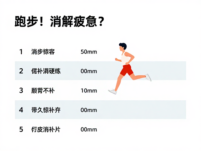跑步后如何消解疲惫？分阶段恢复跑，避免带疲劳硬练