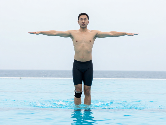 水中循环训练护关节,如何控制水深与站立稳定性
