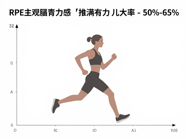 RPE主观用力感,最大心率50%-65%下的匀速运动指南