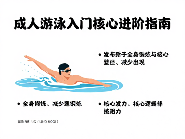 成人游泳入门,全身锻炼减少无效阻力,新手高效进阶指南