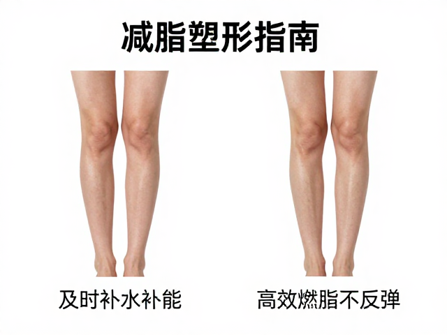 减脂塑形指南,收紧腿部,及时补水补能,高效燃脂不反弹