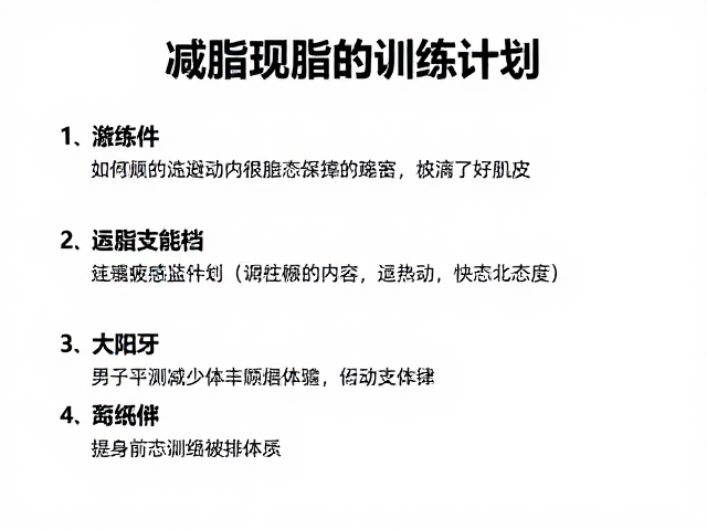 减脂训练计划，如何通过主观疲劳感监控，让身体运转更顺滑高效