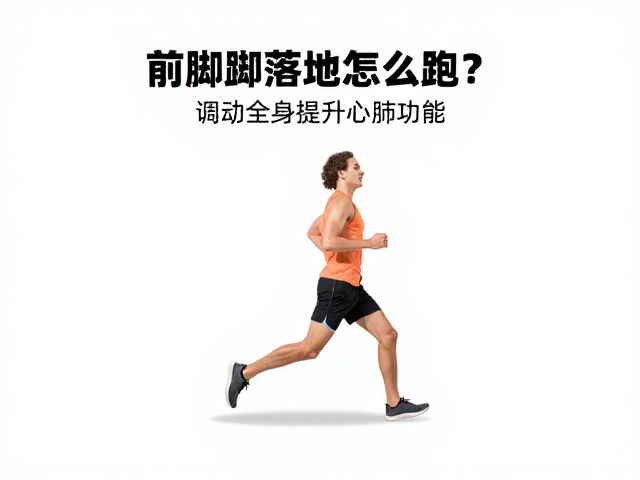 前脚掌落地怎么跑?调动全身提升心肺功能