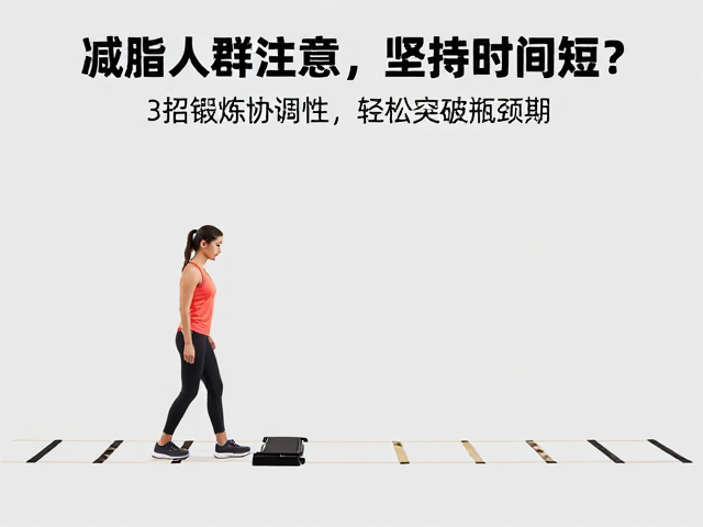 减脂人群注意，坚持时间短？3招锻炼协调性，轻松突破瓶颈期