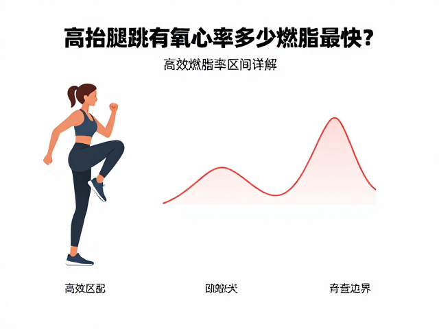 高抬腿跳有氧心率多少燃脂最快？高效燃脂心率区间详解