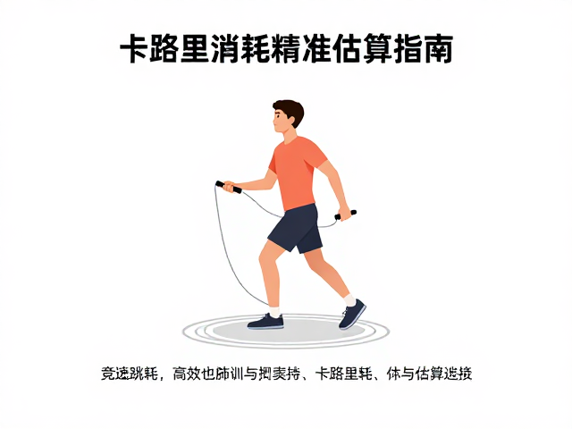 成人竞速跳绳,高效心肺训练与卡路里精准估算指南