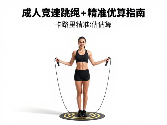 成人竞速跳绳,高效心肺训练与卡路里精准估算指南
