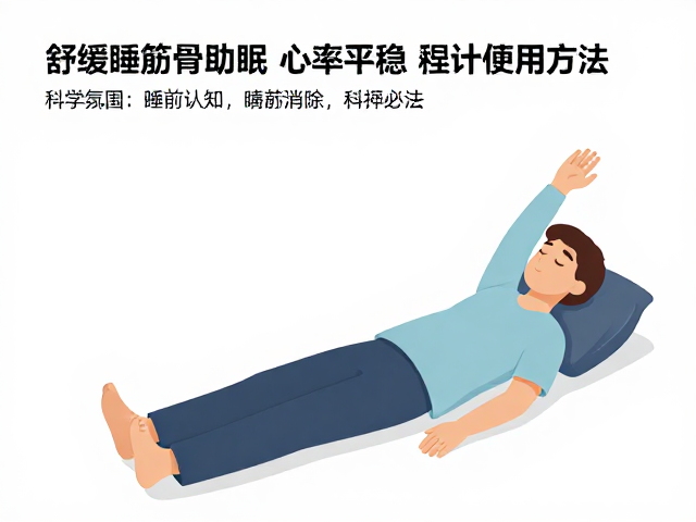 舒缓筋骨助眠，心率平稳上升，提升睡眠质量的科学方法