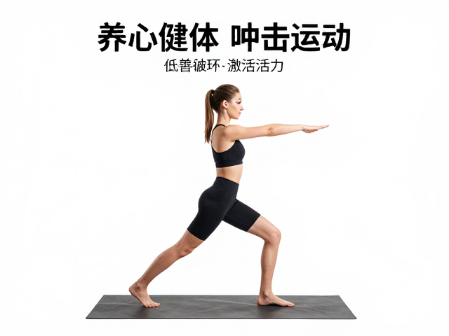 养心健体低冲击运动,改善血液循环,激活身体活力