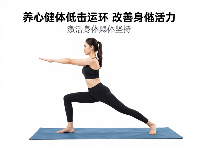 养心健体低冲击运动,改善血液循环,激活身体活力