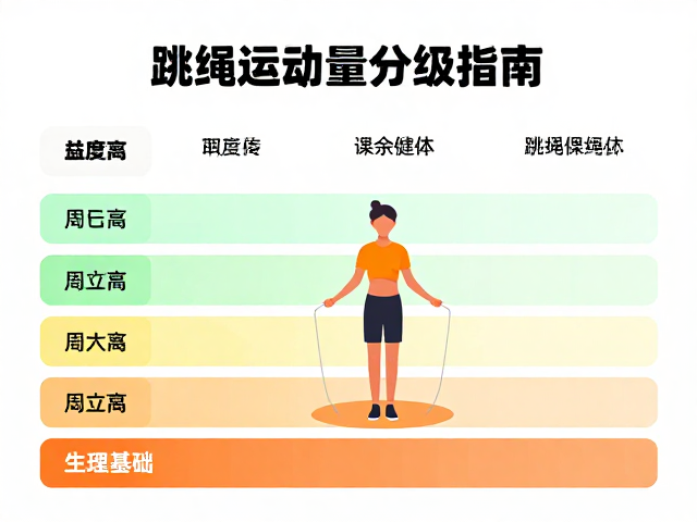 跳绳运动量分级指南,科学安排课余健体,提升运动效率