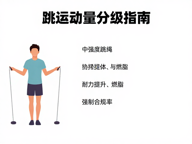 跳绳运动量分级指南,科学安排课余健体,提升运动效率