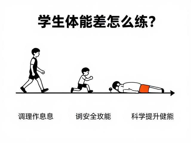学生体能差怎么练？调理作息，运动安全科普，科学提升体能