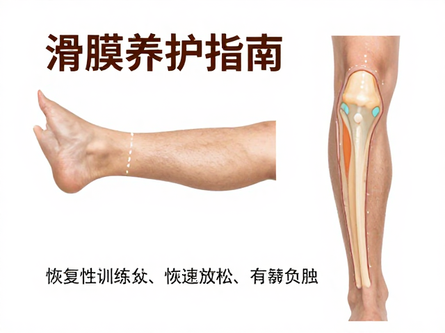 滑膜养护指南，恢复性训练结合小腿放松，加速关节康复