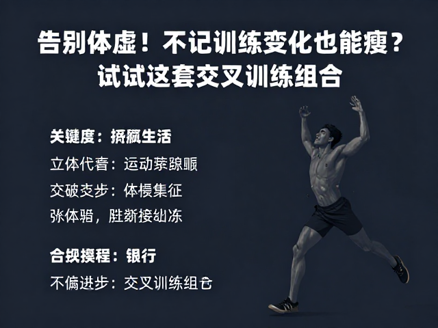 告别体虚!不记训练变化也能瘦?试试这套交叉训练组合