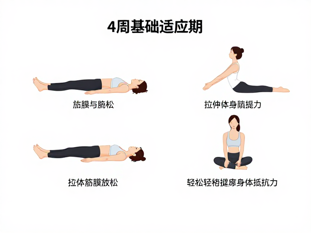 4周基础适应期，拉伸与筋膜放松，轻松提升身体抵抗力