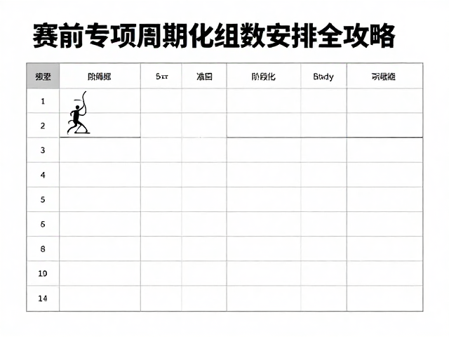 跳绳间歇怎么设？赛前专项周期组数安排全攻略