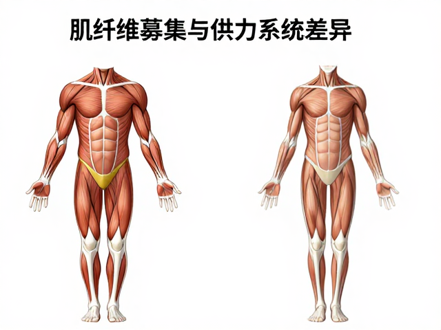 肌纤维募集与供能系统差异,深度解析运动耗能区别