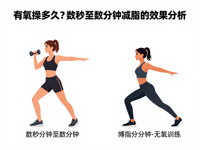 有氧操多久？数秒至数分钟无氧训练对减脂的效果分析