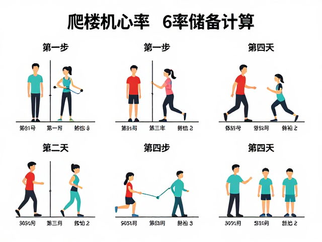 爬楼机心率储备计算,各年龄段适配指南与高效燃脂技巧