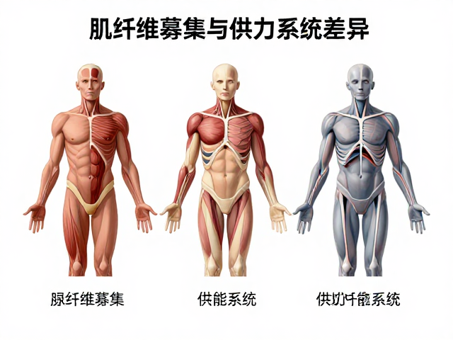 肌纤维募集与供能系统差异,深度解析运动耗能区别