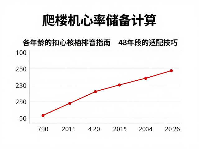 爬楼机心率储备计算,各年龄段适配指南与高效燃脂技巧