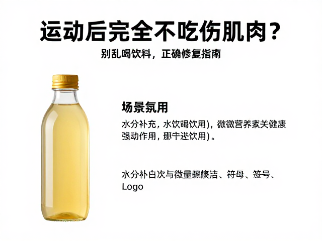 运动后完全不吃伤肌肉?别乱喝饮料,正确修复指南