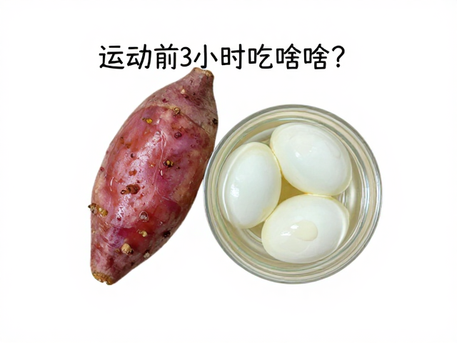 运动前3小时吃啥?红薯加水煮蛋,规避油腻,轻盈无负担