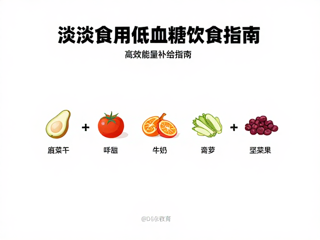 清淡进食防低血糖,高效能量补给指南