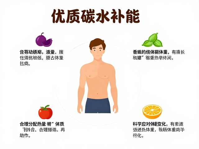 优质碳水补能,合理分配热量,科学应对体重变化