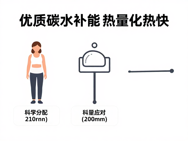 优质碳水补能,合理分配热量,科学应对体重变化