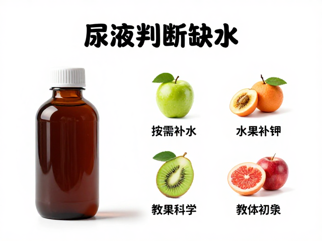尿液颜色深?按需补水,水果补钾,教你科学判断缺水