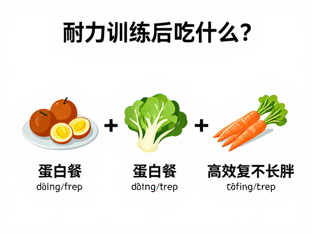 耐力训练后吃什么?三餐均衡搭配蛋白餐,高效恢复不长胖