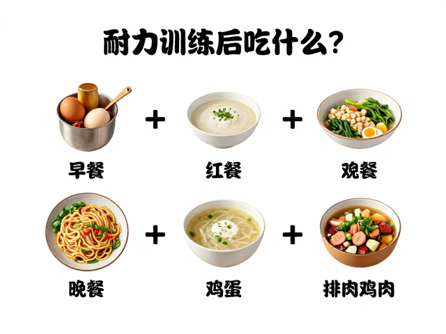 耐力训练后吃什么?三餐均衡搭配蛋白餐,高效恢复不长胖