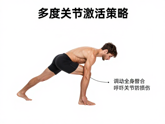 膝关节热身技巧，调动全身配合呼吸节奏均匀，激活关节防损伤